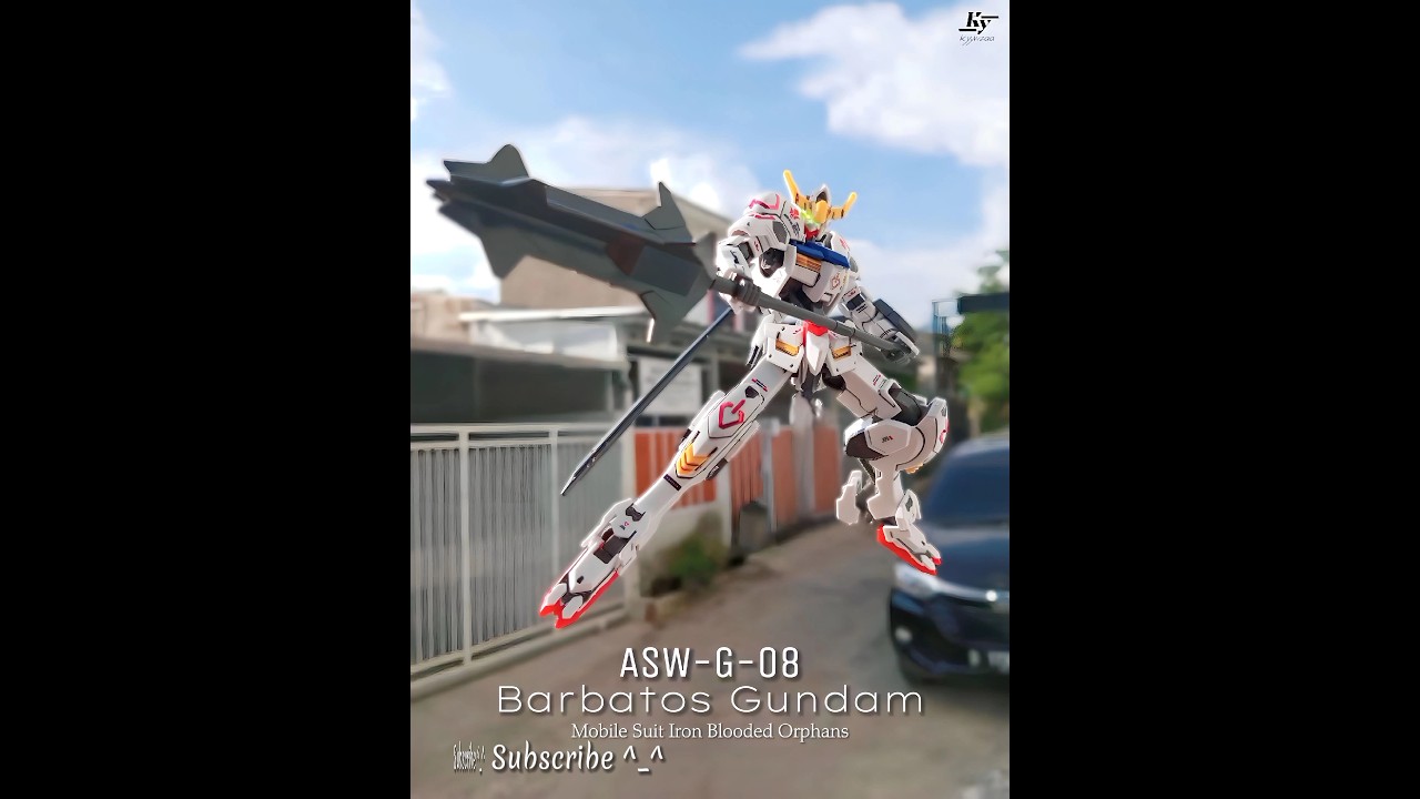 hg Barbatos Gundam using decal