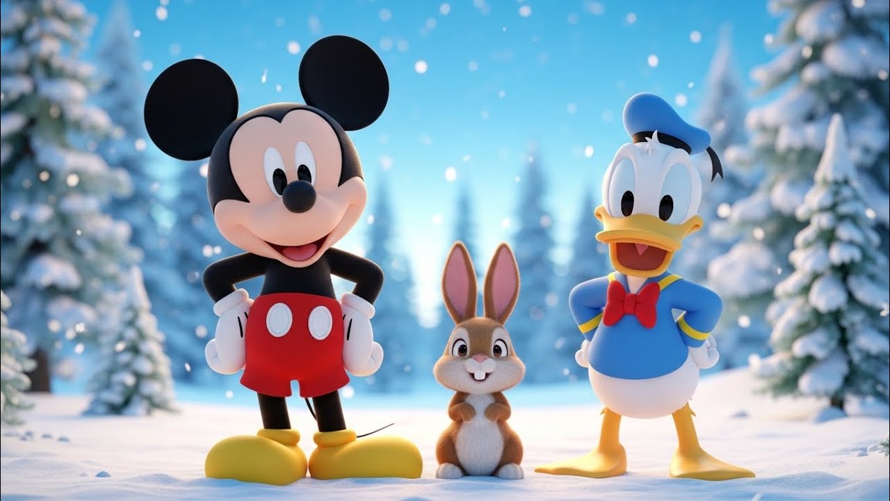 New! Mickey & Donald’s Snowy Forest Fun | Cartoon for Kids