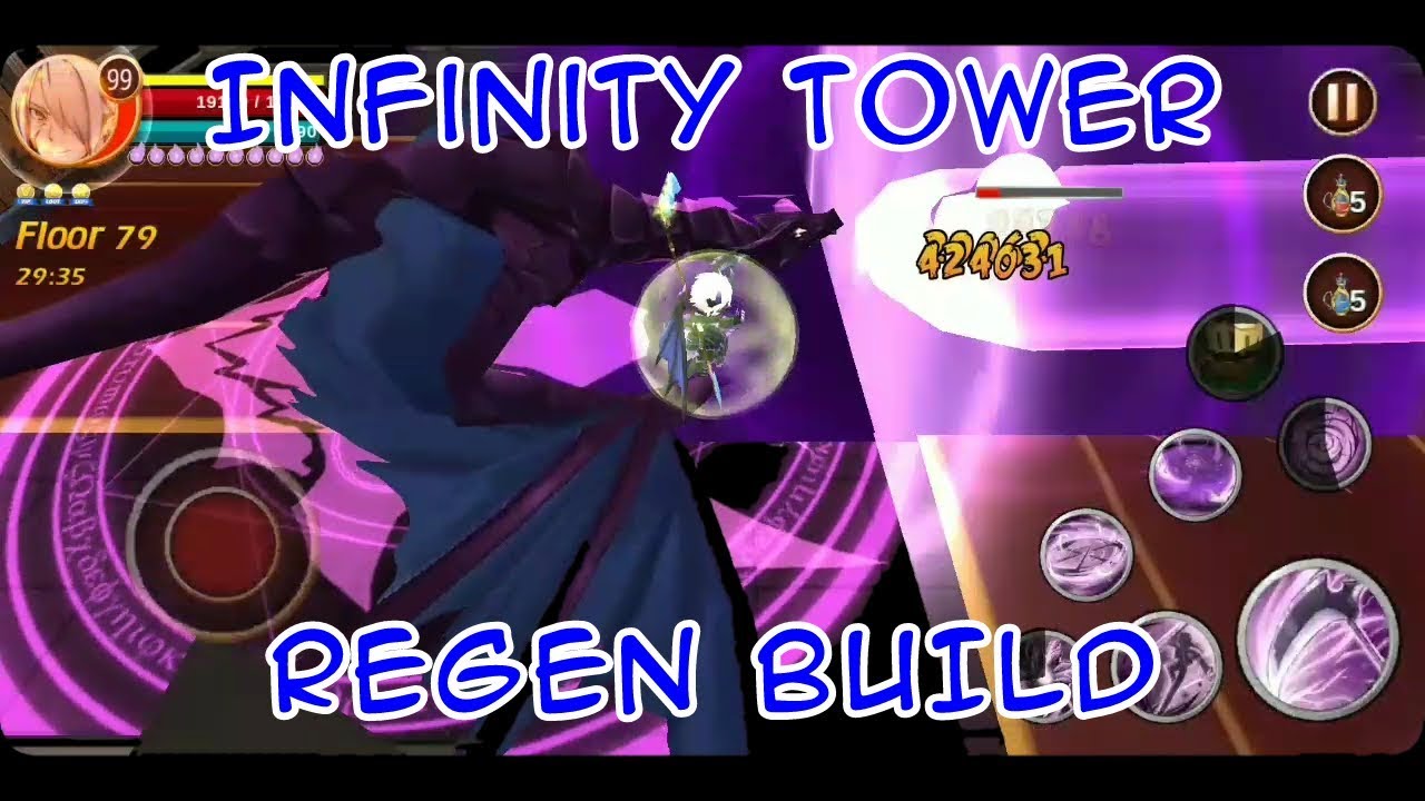 Epic Conquest - Infinity Tower and Regen Build