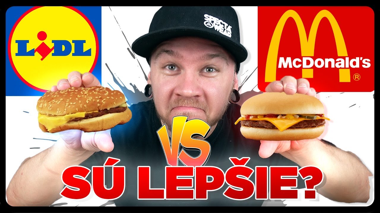 Burgre od McLIDL vs McDonalds