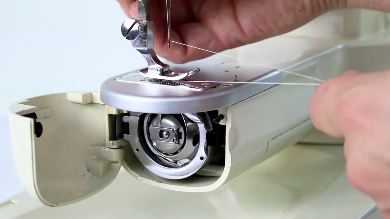 Necchi Lycia Free Arm Heavy Duty Sewing Machine Demonstration