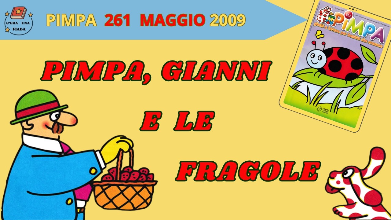 Pimpa Gianni e le fragole
