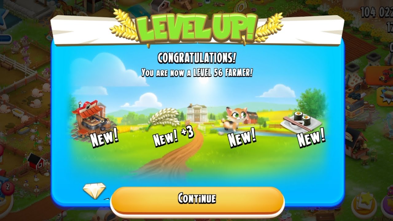 Hay Day How To Level Up 56 Gameplay