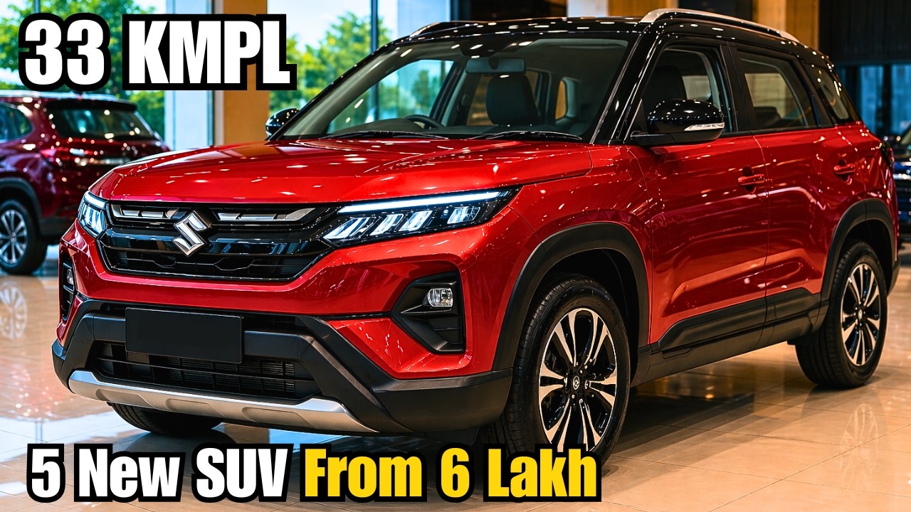 Top 5 Upcoming SUB 4m Compact SUVs in India 2026 | 5 new suv launch in india 2026 under 10 lakhs