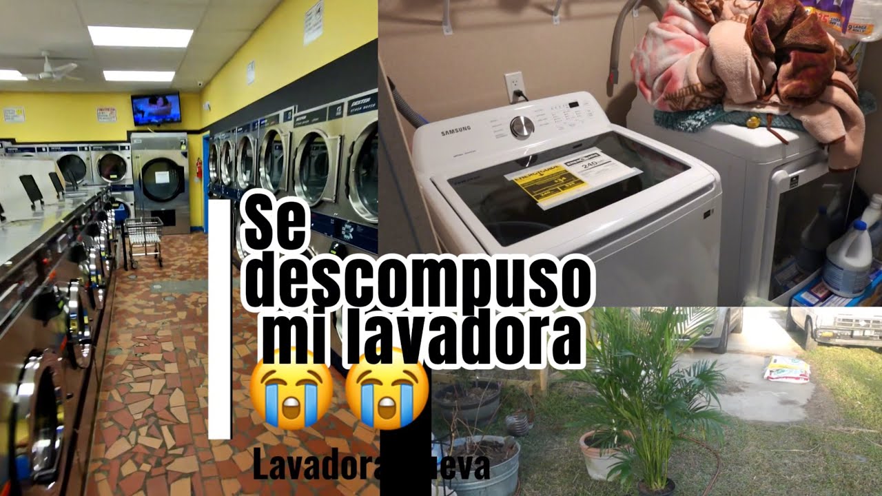 Lavadora nueva + jardinería 🍀😍😃
