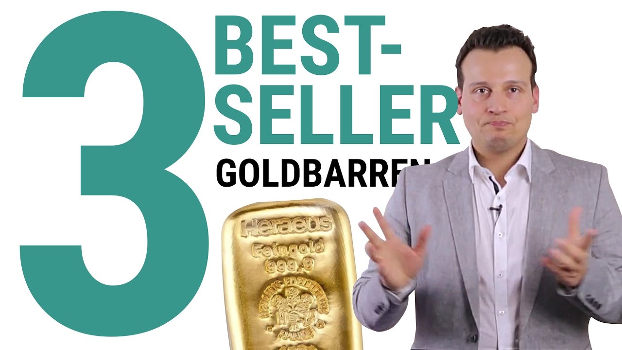 Goldbarren kaufen: Die Top 3 Bestseller in unserem Shop