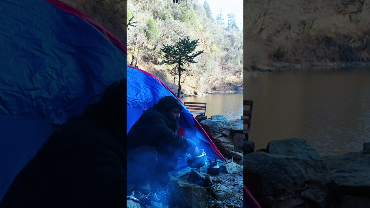 Day (03)solo survival challenge treser #khaptad #solo #survival #challenge #soloovernight #camping