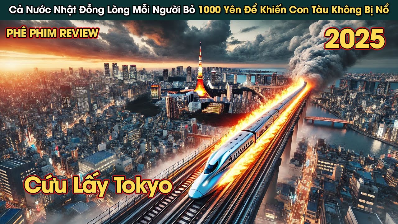 Cả Nước Nhật Phải Bỏ Mỗi Người 1000 Yên Để Cứu Đoàn Tàu Không Bị Phát Nổ || Phê Phim Review
