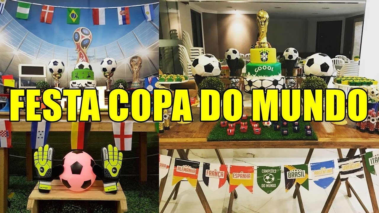 IDEIAS FESTA COPA DO MUNDO - FA&Ccedil;A SUA FESTA