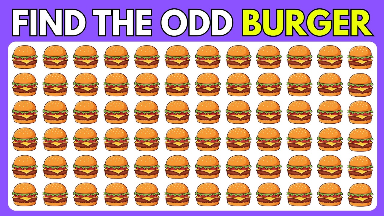 Find the Odd One Out - EXTREME Junk Food Edition🍕🔥| 40 Levels | Quiz Crocoo