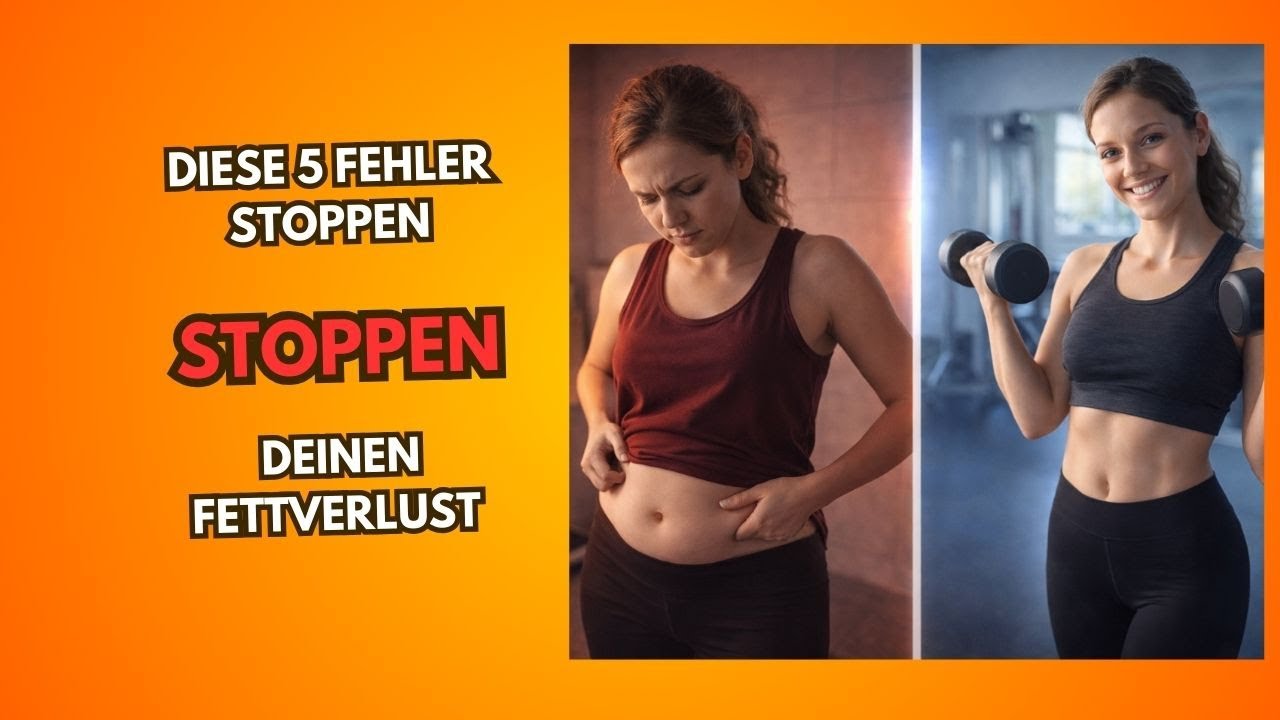 Diese 5 Fehler stoppen deinen Fettverlust