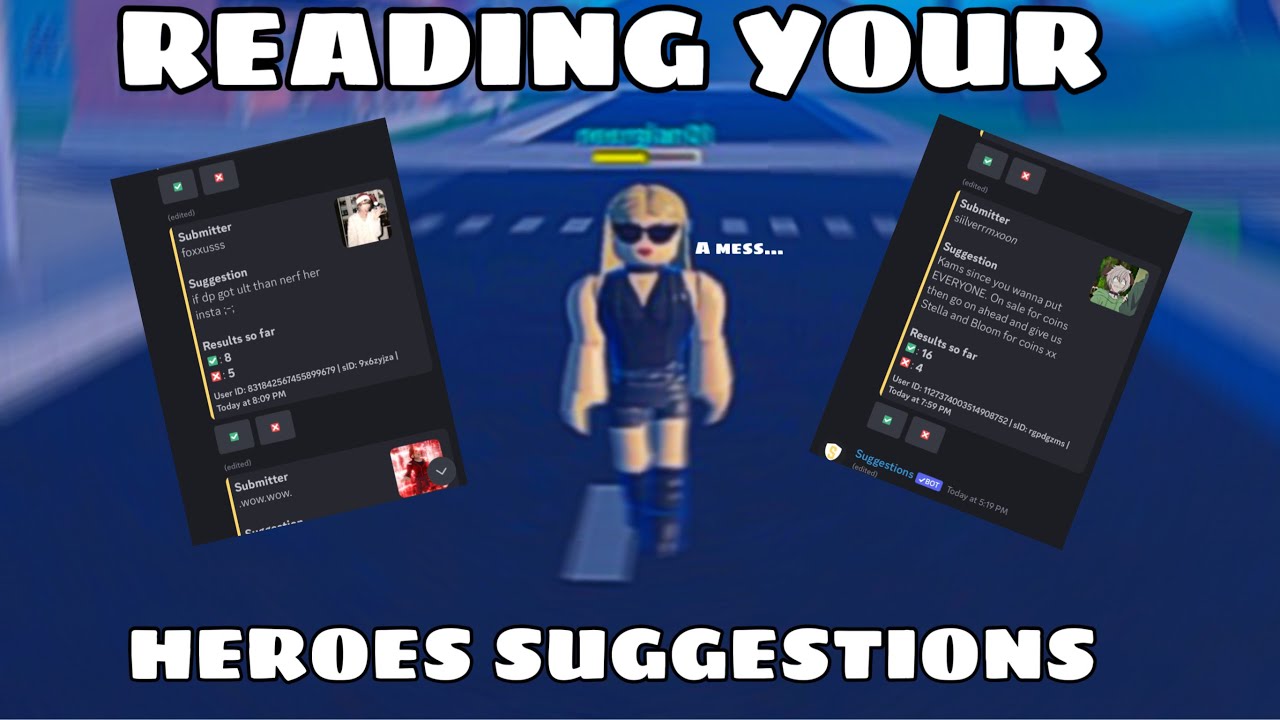 Reading your HEROES SUGGESTIONS + Madison Gameplay (Heroes Online World)