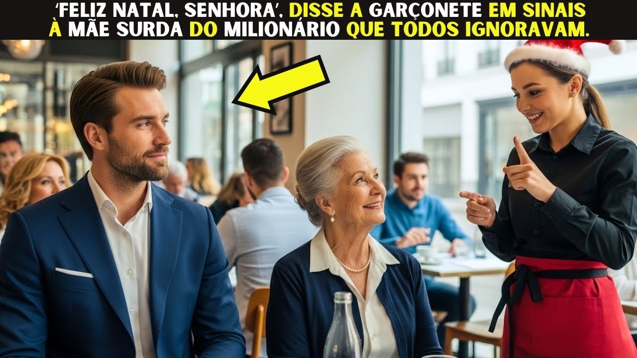 “Feliz Natal” em Sinais… e a Mãe do Milionário Chorou