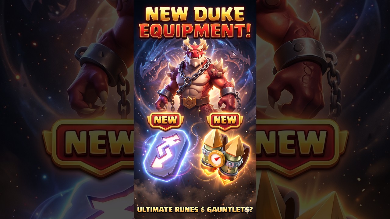 Dragon Duke's NEW Equipment Changes Everything! (LEAK)