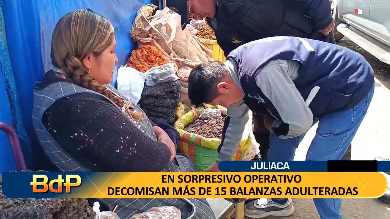 BALANZAS: EN SORPRESIVO OPERATIVO DECOMISAN MÁS DE 15 BALANZAS ADULTERADAS