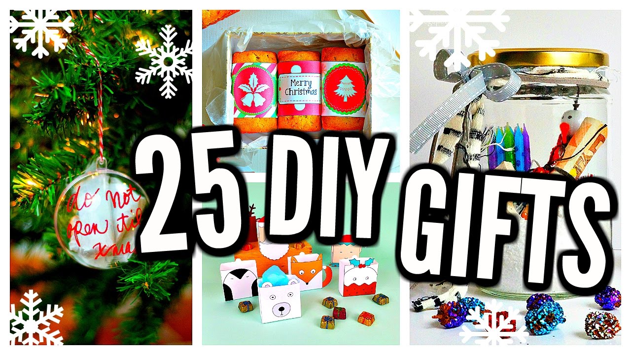 25 DIY Christmas Gifts 2016! Cheap & Easy Presents!