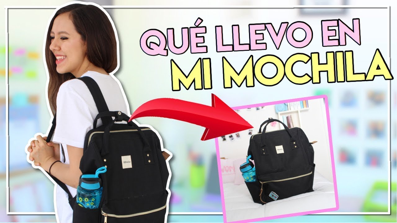Qué hay en mi mochila 2018 | ¿Qué llevo a la universidad?
