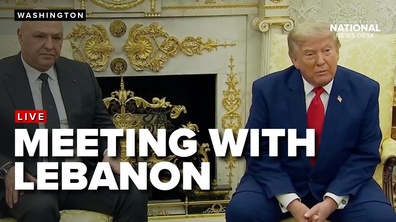 Трамп встречается с президентом Ливана в Белом доме