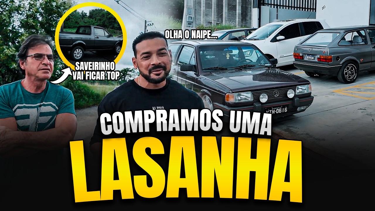 Pegamos uma SAVEIRO QUADRADA | Vai sair um projetinho TURBO?