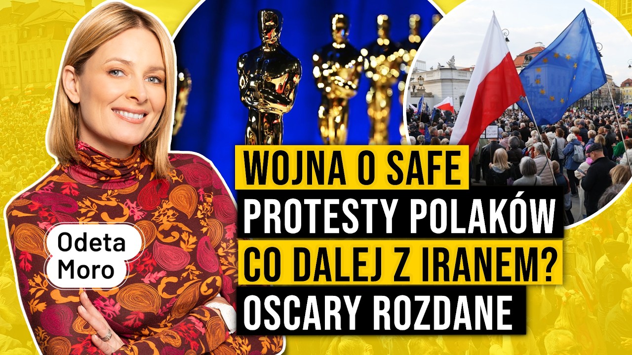 🔴 WOJNA O SAFE, PROTEST POLAKÓW, CO DALEJ Z IRANEM, OSCARY ROZDANE | Onet Rano