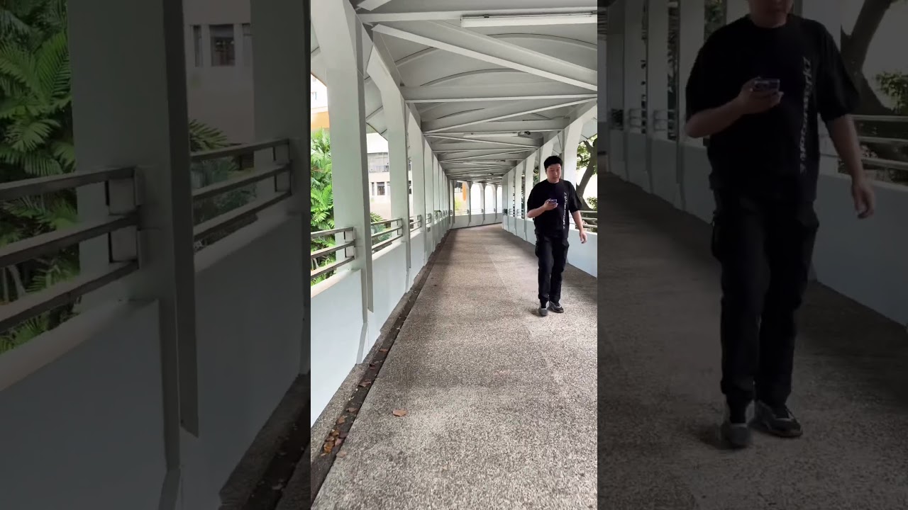 OVERHEAD BRIDGE CONNECTING CITY PLAZA #youtubeshorts