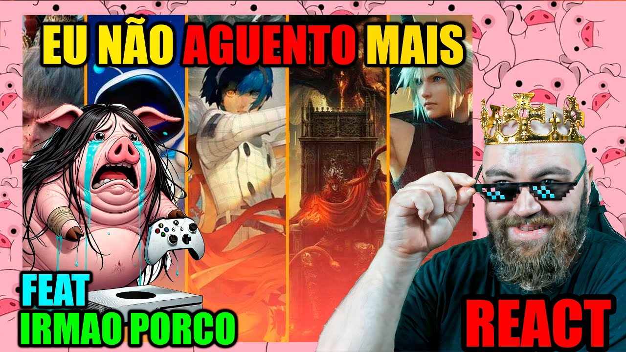 IRMÃO PORCO E A CHORADEIRA COM O THE GAME AWARDS
