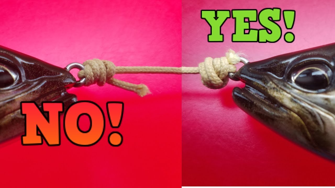 How to tie a better Uni Knot and make it weedless.  One of the best knots for Braided line