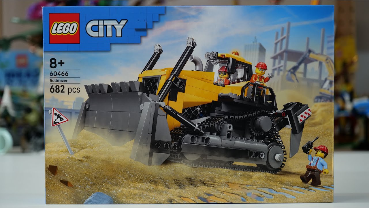 LEGO City 60466 Bulldozer Speed Build