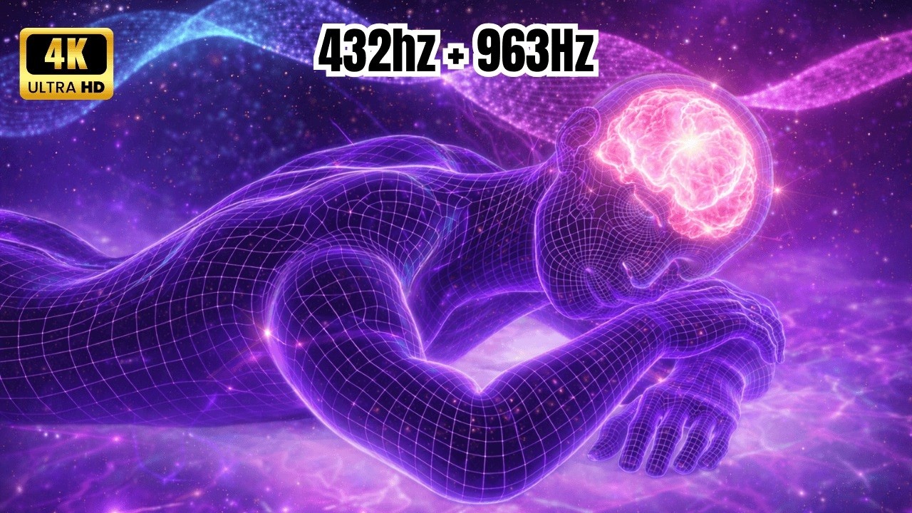 Deep Sleep Healing with 432Hz + 528Hz + 741Hz Frequencies, Relieve Stress, Improved Health