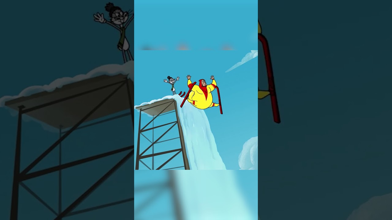 Bug's Sabotage on the Ski Slopes! ⛷️🐰  | Looney Tunes | #ShortsForKids @wbkids