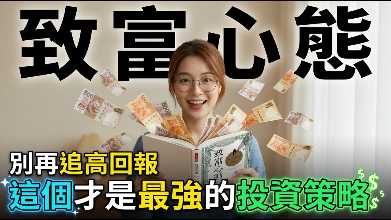 別再追求高報酬！《 #致富心態 》：「這個」才是最強的投資策略。