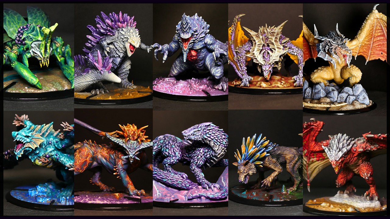 Painting All Miniatures of Primal: The Awakening