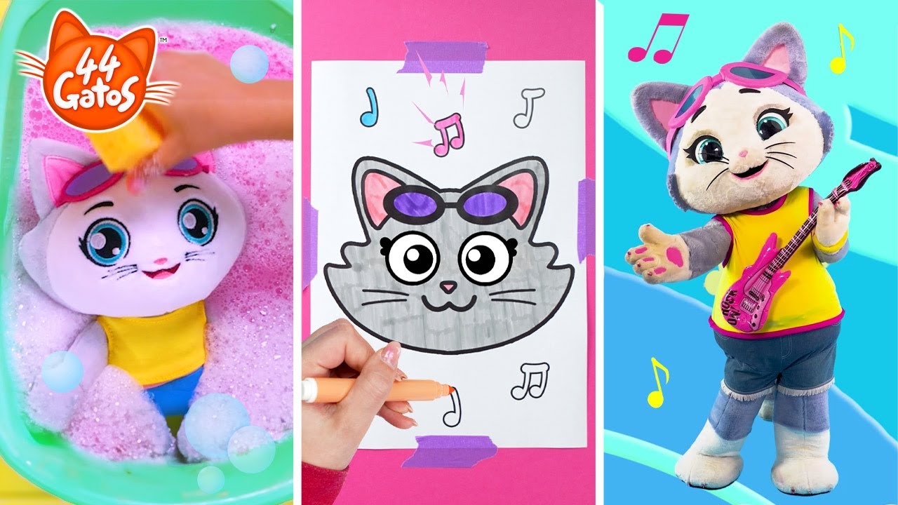 Compilação de Shorts 44 Gatos | 💖🐱 Artesanatos, Jogos, e Danças com a Milady