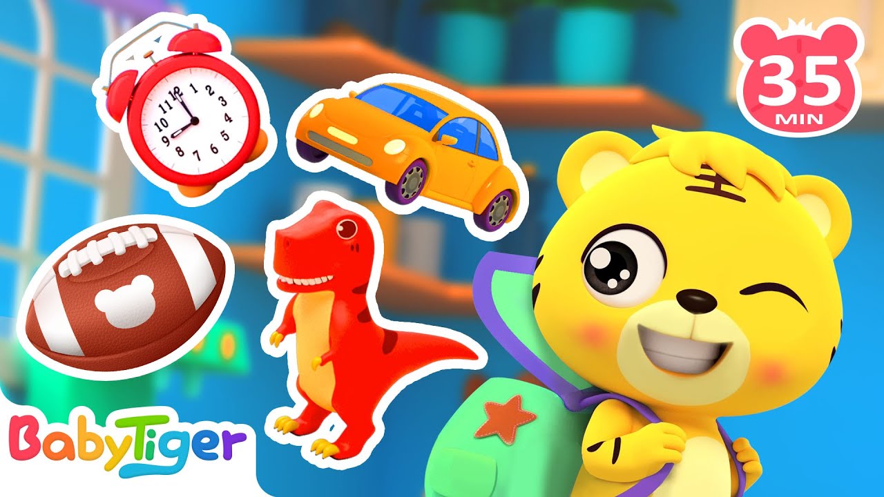 書包裏面有什麼 🎒 ⁉| What’s in the Backpack |  +更多 | Kids Cartoon | 貝樂虎 | BabyTiger 繁體中文 - 兒歌童謠