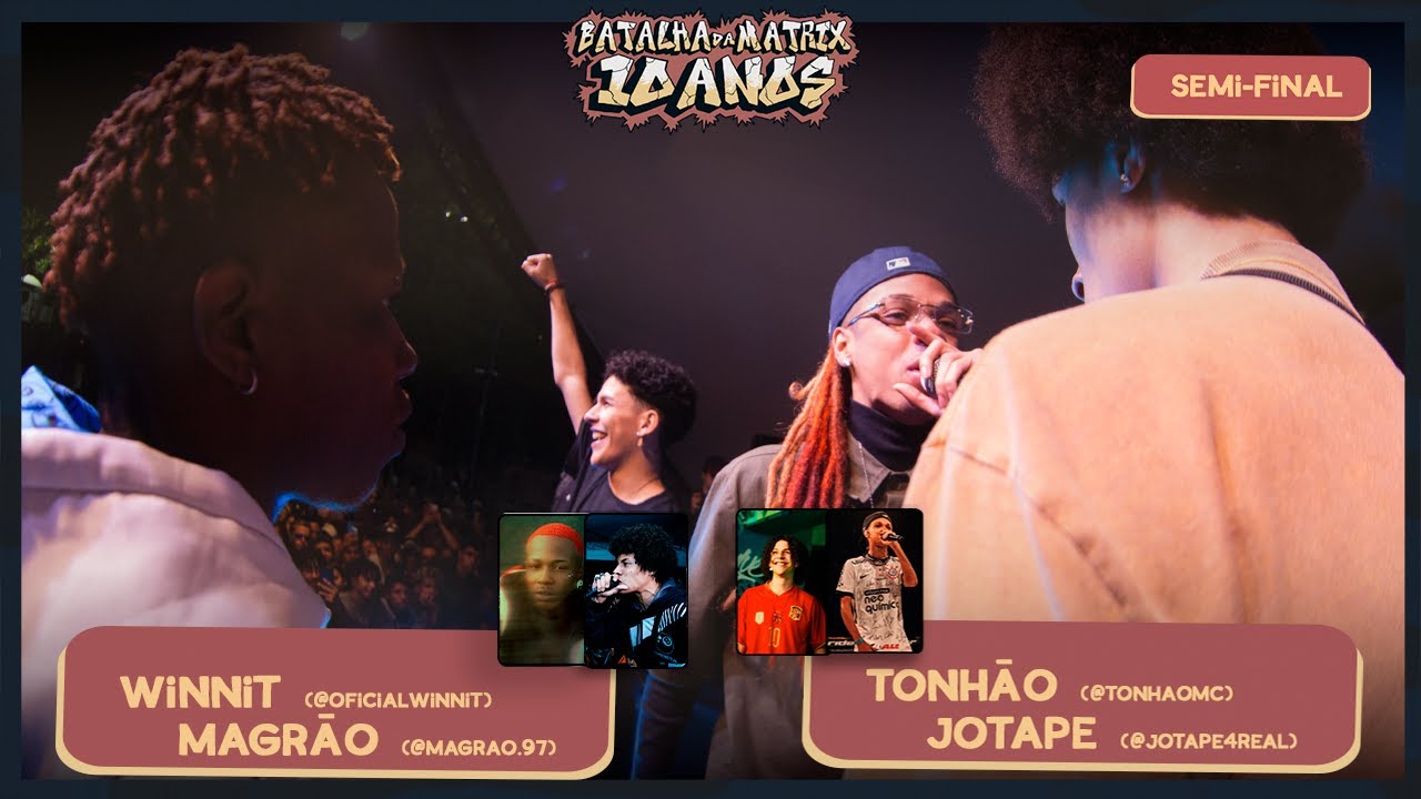 Winnit & Magrão VS. Tonhão & Jotape | SEMI-FINAL | BDM 10 ANOS