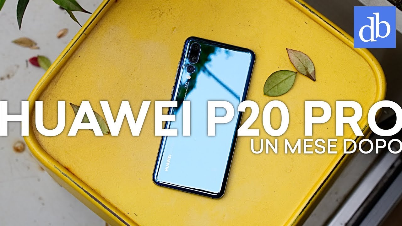 UN MESE CON HUAWEI P20 PRO | Huawei P20 Pro ITA recensione • Ridble