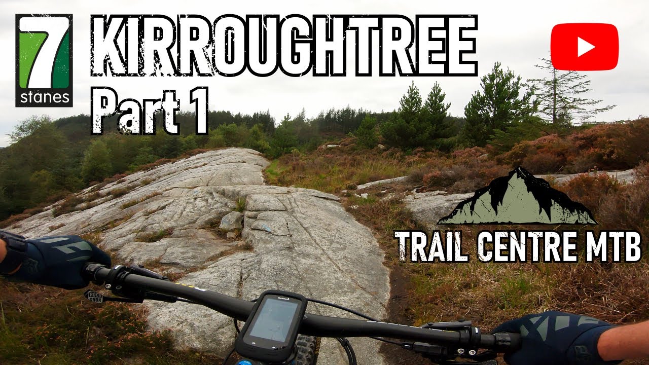 Kirroughtree Part 1 - McMoab Red and Black 7stanes MTB Scotland 2019 4K