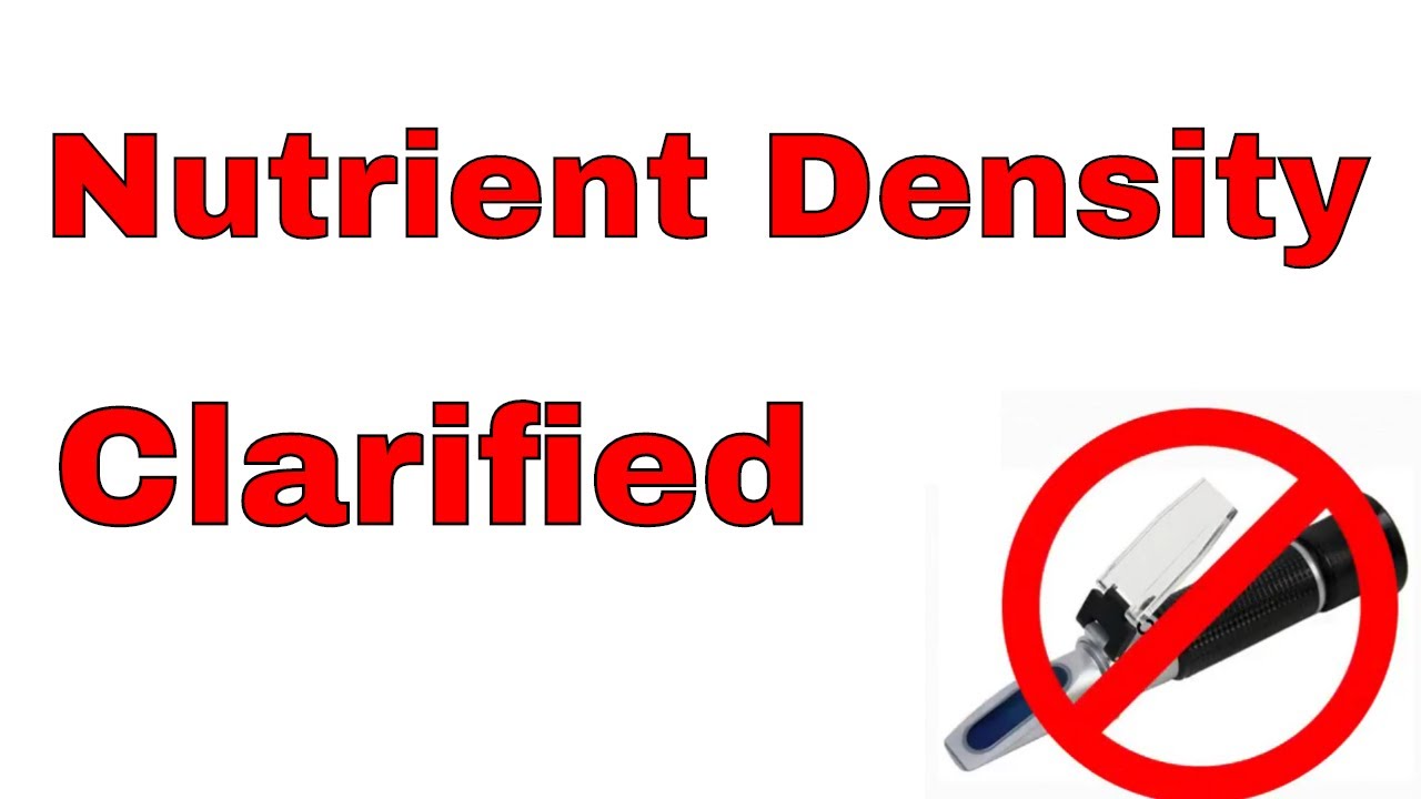 Nutrient Density Explained, and what you should know