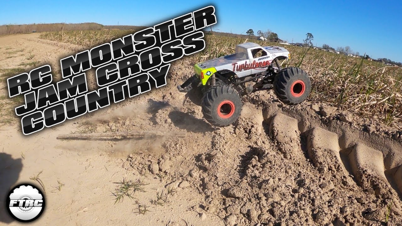 Losi LMT Monster Jam Cross Country Race!!