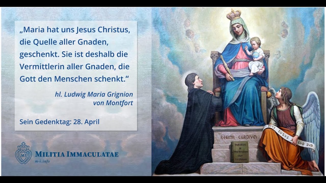Akt der Weihe an Jesus Christus durch Maria Tag 26 Morgen