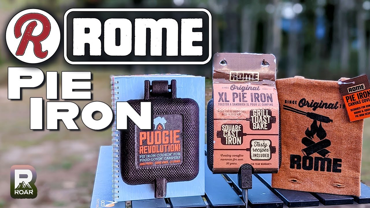 ROME Pie Iron XL Review | Camp Cooking - In a PB Pickle