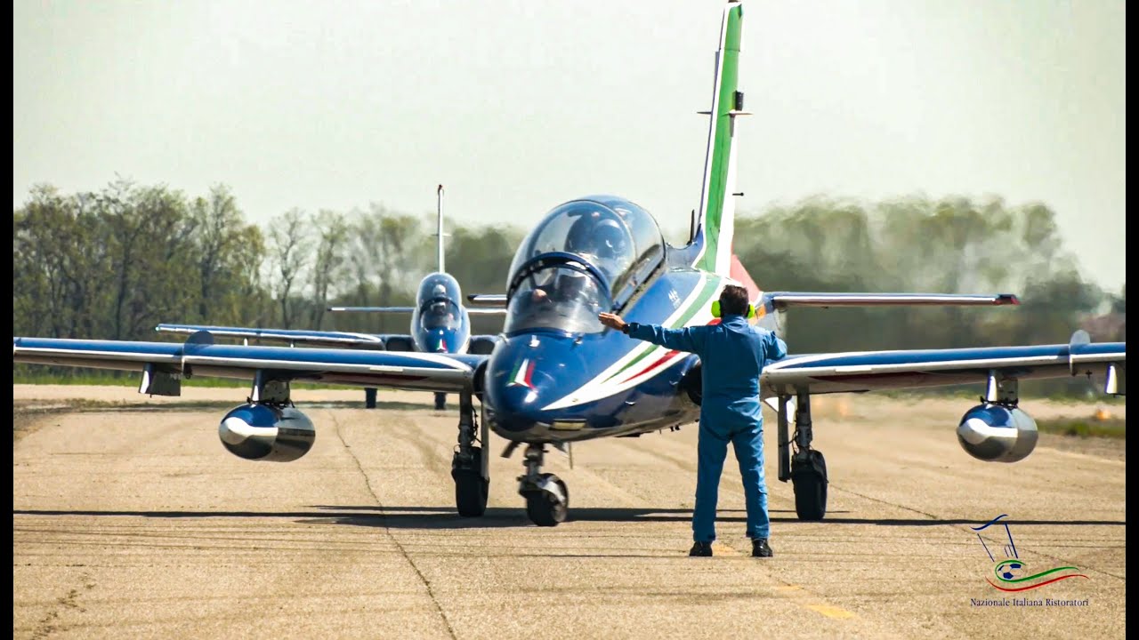 NIR e le Frecce Tricolori a San Damiano (PC)