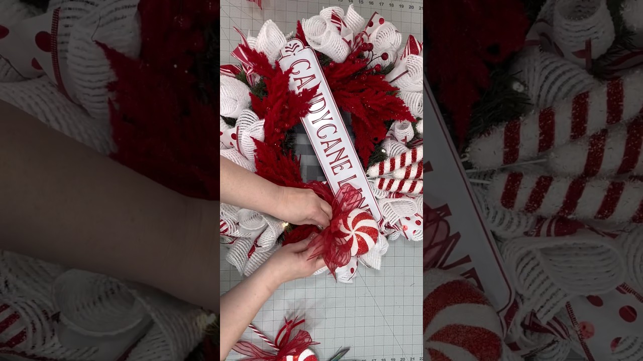 How to Make a Christmas Wreath with Hobby Lobby & Julie's Wreath Boutique