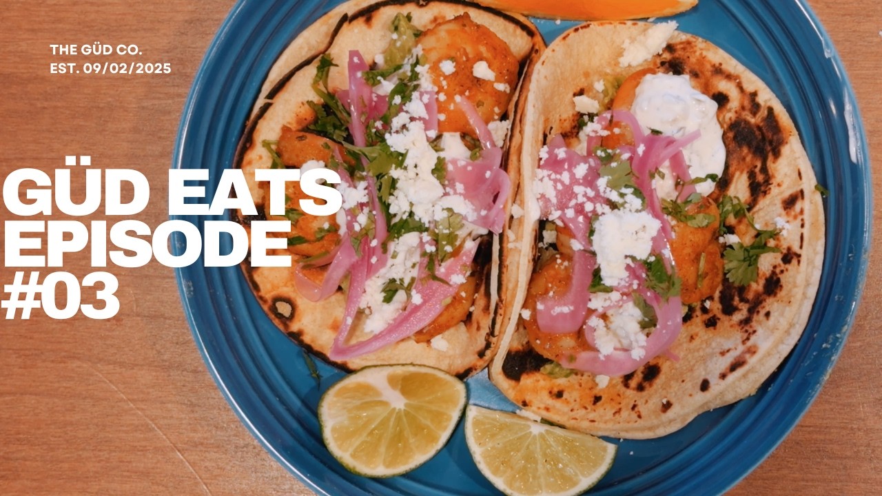 Easy Shrimp Tacos Recipe | Better Than Restaurant-Style | Güd Eats #03