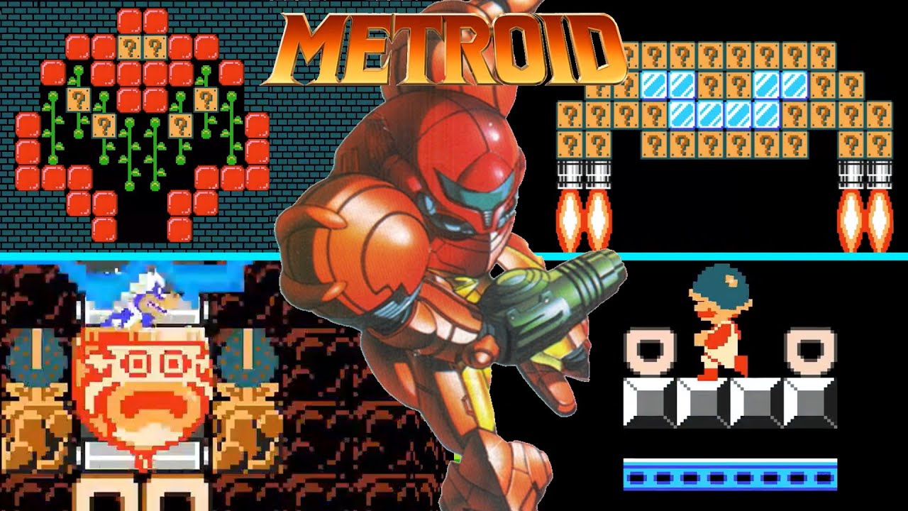 5 Metroid Levels in Super Mario Maker 2