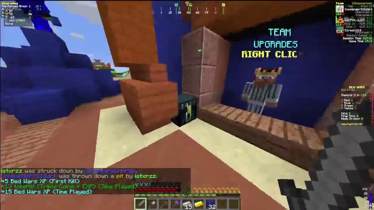 Bedwars with the boys AND cool music