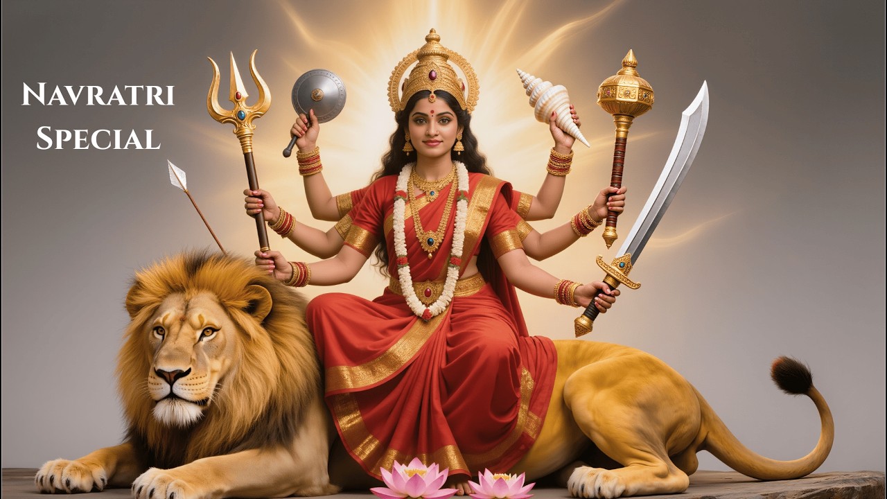 Sarva Mangal Mangalye Mantra 1008 Times | Navratri Special Durga Mantra | Powerful Morning Mantra