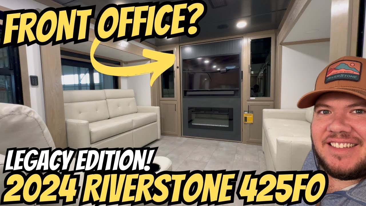 2024 Riverstone Legacy 425FO | LUXURY RV with an OFFICE!