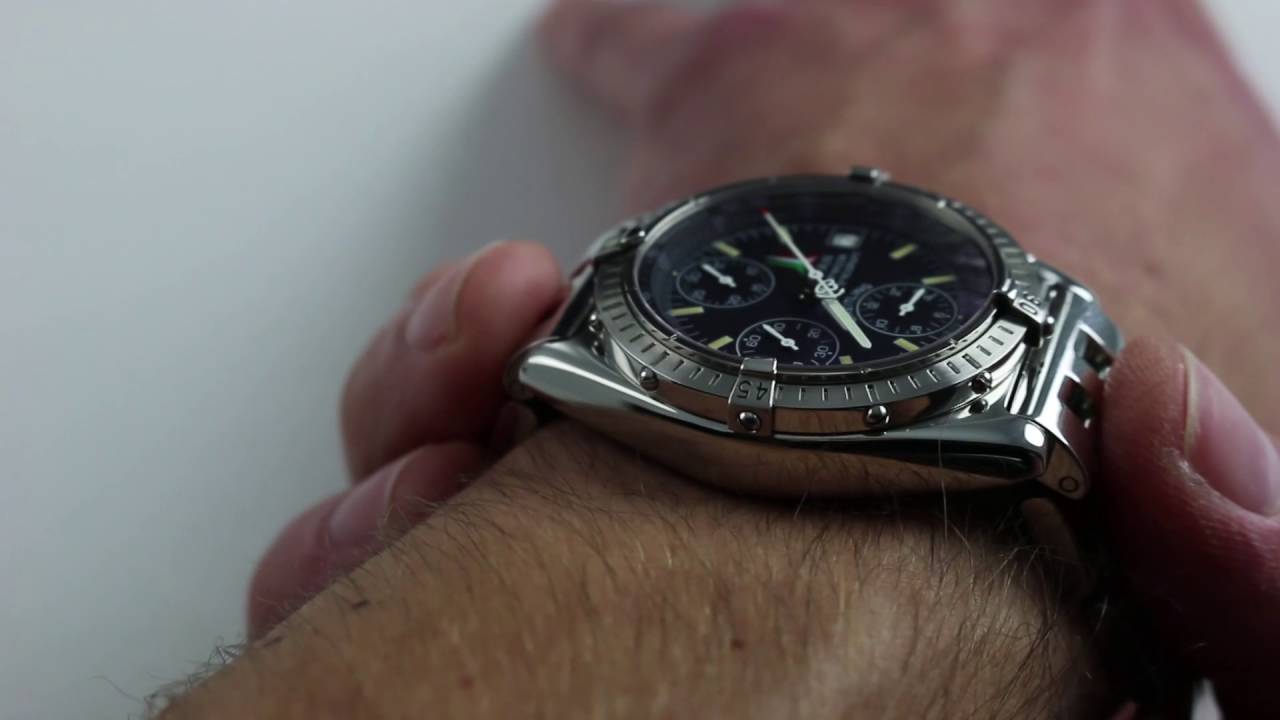 Pre-Owned Breitling Chronomat Frecce Tricolore 40th Anniversary Luxury Watch Review
