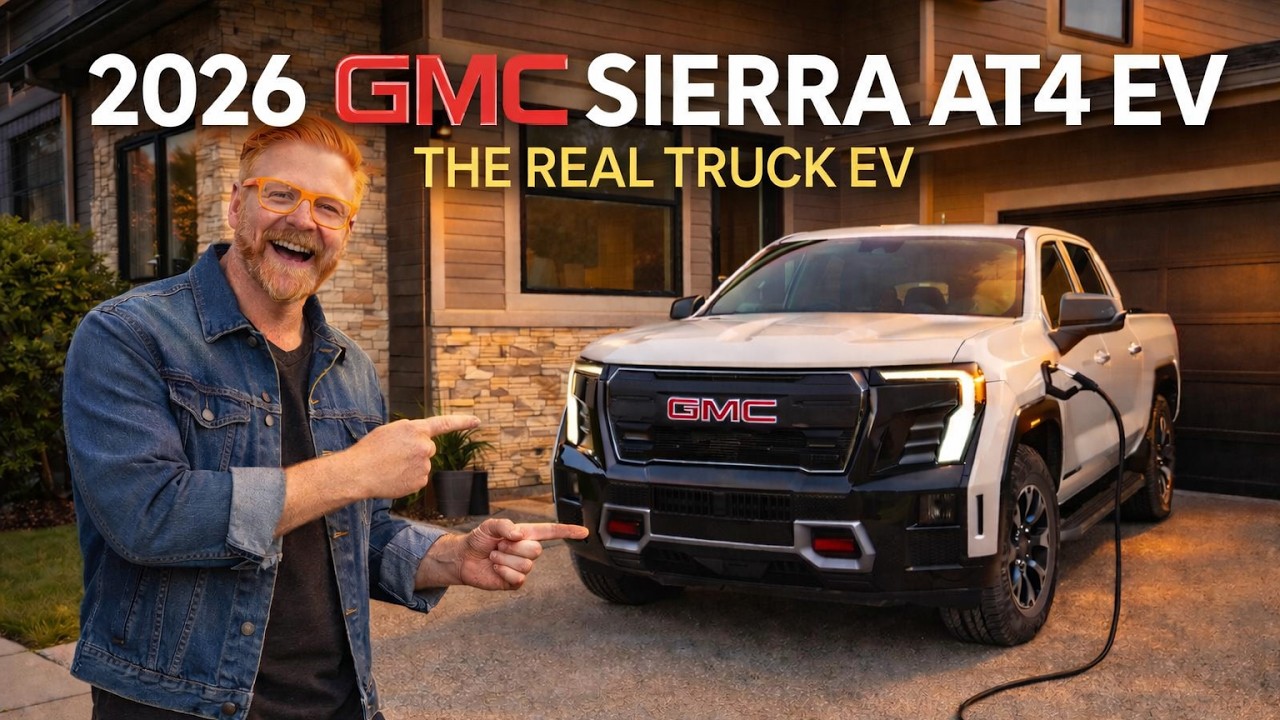 2026 GMC Sierra AT4 EV: 0–60 Shockingly Fast… and Built Like a Real Truck